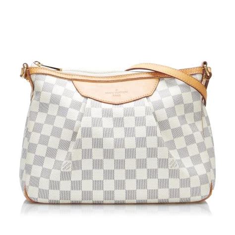 LOUIS VUITTON Damier Azur Siracusa PM.